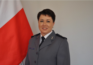 mł. insp. dr Joanna Cichla Komendant Powiatowy Policji w Lubinie