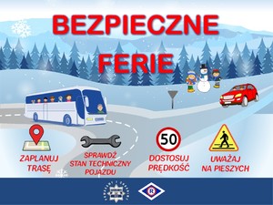 Bezpieczne ferie z ruchem drogowym