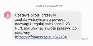 Dostałeś alert, powiadomienie e-mail lub sms-a z informacją o konieczności dopłaty małej kwoty? Uważaj, to mogą być oszuści!