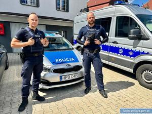 Policjanci pomogli kobiecie chorej  na cukrzycę