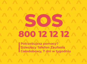 Dziecięce dramaty -przemoc, hejt, samotność, depresja . Nie czekaj, zadzwoń 800 12 12 12!