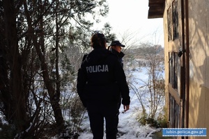 Policjantki na patronażu w ramach akcji Zima