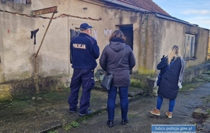 Lubińscy policjanci w trosce o osoby bezdomne