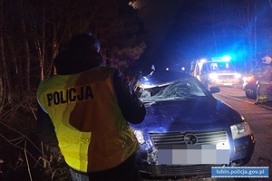 Policjant podczas czynności procesowych