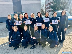 Lubińskie policjantki na sportowo uczciły swoje święto „Dnia Kobiet” w 100. rocznicę kobiet w Policji