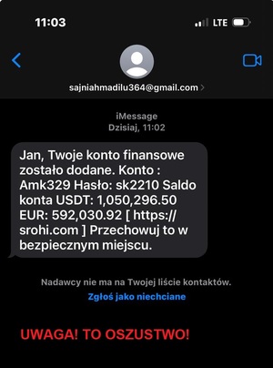 UWAGA! Nie klikajmy w podejrzane linki, które podstępem przekierowują m.in. na fałszywe strony logowania do banków