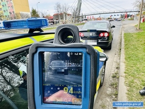 Podsumowanie działań lubińskich policjantów pn. „Prędkość”