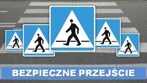 Policjanci przypominają: korzystanie z telefonu komórkowego podczas przechodzenia przez przejście dla pieszych jest nie tylko niebezpieczne, ale stanowi także wykroczenie