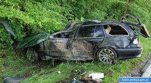 Kiedy pada deszcz, warto dostosować prędkość do warunków ruchu… Policjanci apelują o rozwagę i rozsądek na drodze