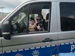 Dzień dziecka z lubińskimi policjantami