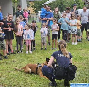 Policjanci ze Ścinawy promowali bezpieczeństwo podczas festynu rodzinnego