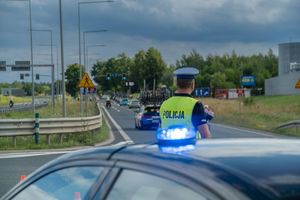 82. Wyścig Tour de Pologne - policjanci dbali o bezpieczeństwo kolarzy i kibiców