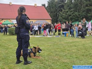 Podczas dożynek policjanci promowali bezpieczeństwo