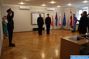 Ślubowanie policjantów
