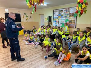 Zakończył się pierwszy etap konkursu „Odblaskowa Szkoła”  na terenie powiatu lubińskiego