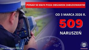 Nowe przepisy dotyczące przekroczenia prędkości poza obszarem zabudowanym - pierwsze ujawnione naruszenia
