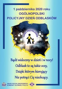 OGÓLNOPOLSKI POLICYJNY DZIEŃ ODBLASKÓW 2020