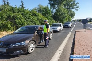 PODSUMOWANIE SOBOTNIEJ AKCJI „TRZEŹWY PORANEK” NA DROGACH POWIATU LUBIŃSKIEGO.