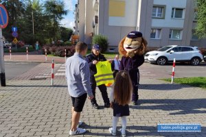 Bezpiecznie do szkoły z lubińską policją.